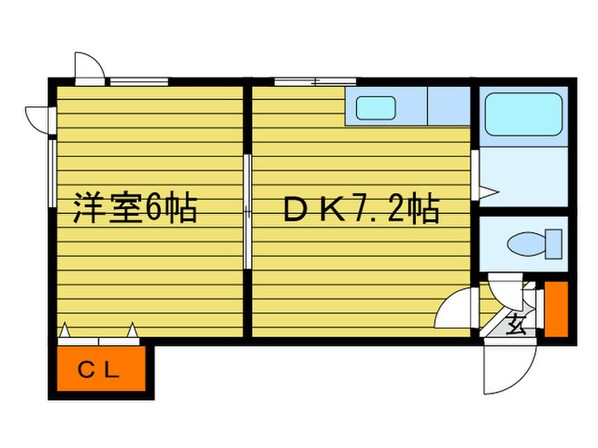 エミネンス北大西の物件間取画像